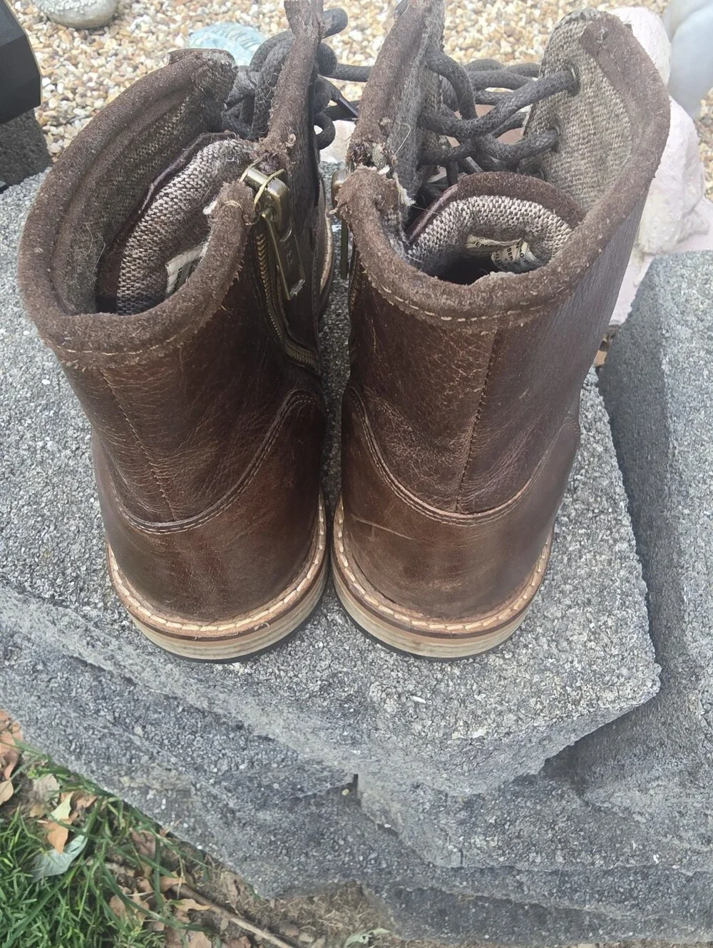Crevo leather men's boots